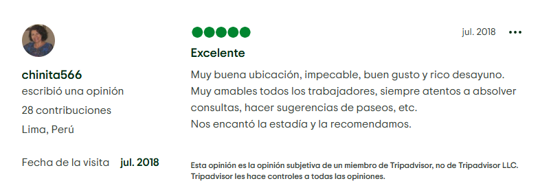 puntaje opiniones hotel el turista (11)